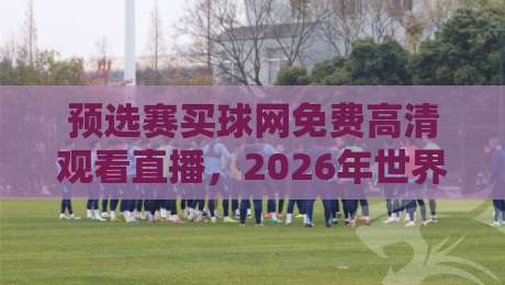 预选赛买球网免费高清观看直播，2026年世界杯预选赛观赛攻略来了