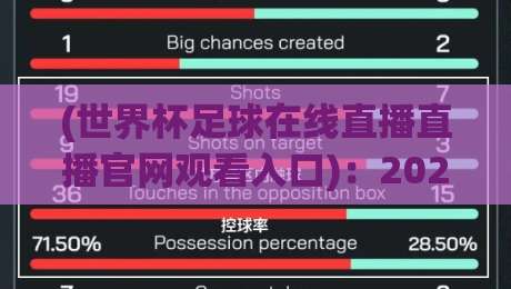 (世界杯足球在线直播直播官网观看入口)：2026年最新观赛通道与避坑指南