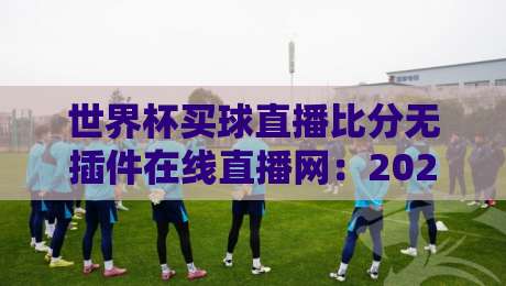 世界杯买球直播比分无插件在线直播网：2026年观赛神器，省心又流畅