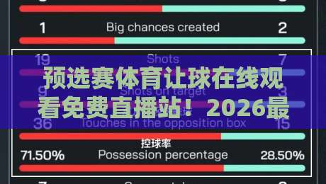 预选赛体育让球在线观看免费直播站！2026最新观赛指南与实用技巧