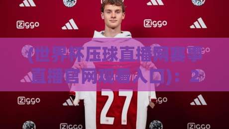 (世界杯压球直播网赛事直播官网观看入口):2026年最全观赛入口指南与避坑经验