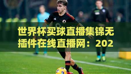 世界杯买球直播集锦无插件在线直播网:2026球迷必看的高清观赛指南