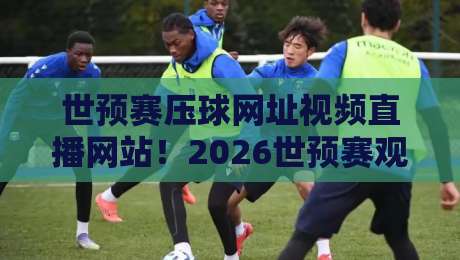 世预赛压球网址视频直播网站!2026世预赛观赛指南与压球平台测评