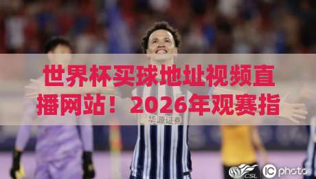 世界杯买球地址视频直播网站！2026年观赛指南与平台实测分享