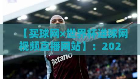 【买球网×世界杯进球网视频直播网站】:2026年球迷的终极观赛神器,你试过没?
