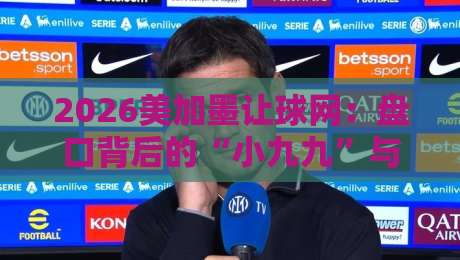 2026美加墨让球网：盘口背后的“小九九”与实战避坑指南