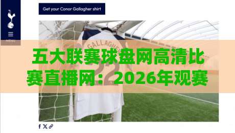 五大联赛球盘网高清比赛直播网:2026年观赛新体验,高清直播与数据分析一网打尽