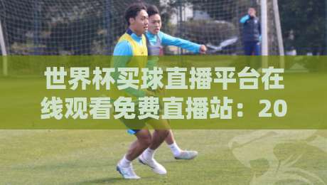 世界杯买球直播平台在线观看免费直播站：2026年球迷必知的观赛新趋势