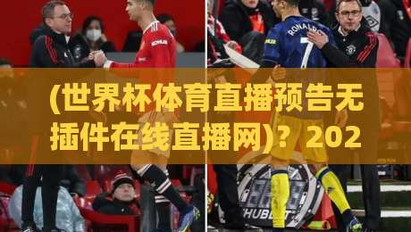 (世界杯体育直播预告无插件在线直播网)?2026新玩法,高清不卡顿+零插件体验!世界杯体育直播预告无插件在线直播网全解析