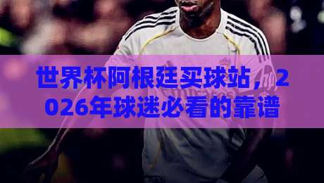 世界杯阿根廷买球站，2026年球迷必看的靠谱平台指南