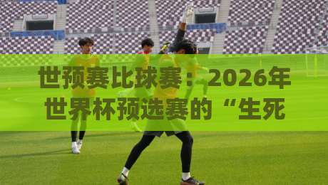 世预赛比球赛：2026年世界杯预选赛的“生死时速”你懂吗？(世预赛比球赛)